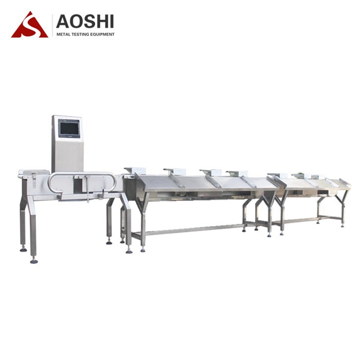 Hétszintű súly szerinti válogatógép